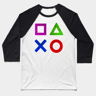 Controller Buttons Baseball T-Shirt